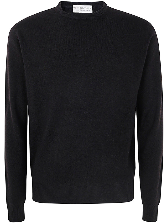Filippo De Laurentiis Long Sleeves Round Neck