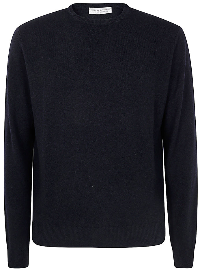 Filippo De Laurentiis Long Sleeves Round Neck