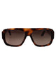 Gcds Avana Scura  / Marrone Grad Acetate Sunglasses