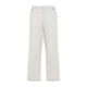 Prada Melange Ivory Chambray Pant