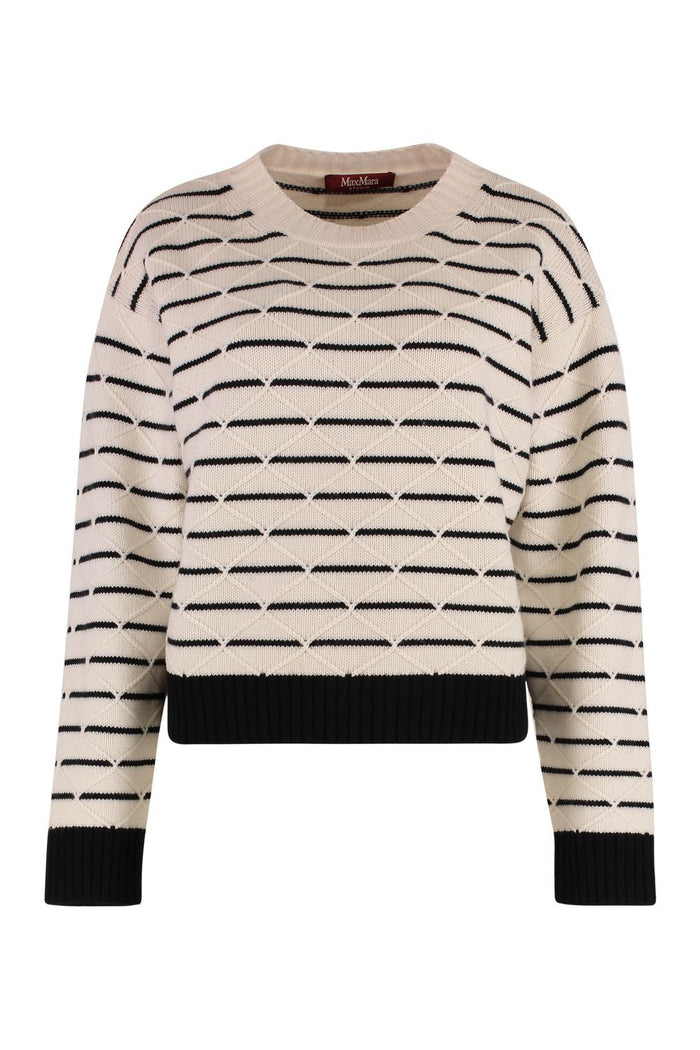Max Mara Studio Gettone Wool And Cashmere Sweater