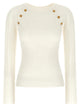 Balmain 3 Buttons Sweater