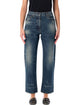 Prada Prada Straight-Leg Vintage Wash Blue Jeans