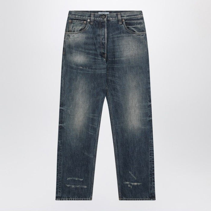 Prada  Jeans In Washed Blue Denim