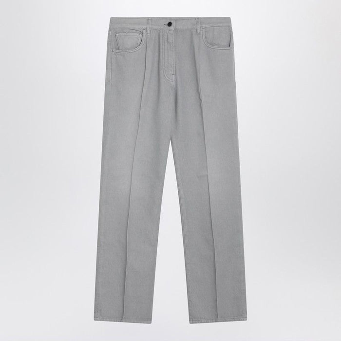 Prada Grey Washed Denim Jeans