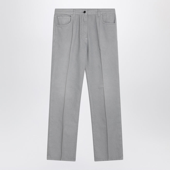 Prada Grey Washed Denim Jeans
