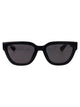Gucci Black Black Grey Acetate Sunglasses