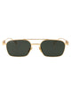 Gucci Gold-Toned Metal Sunglasses