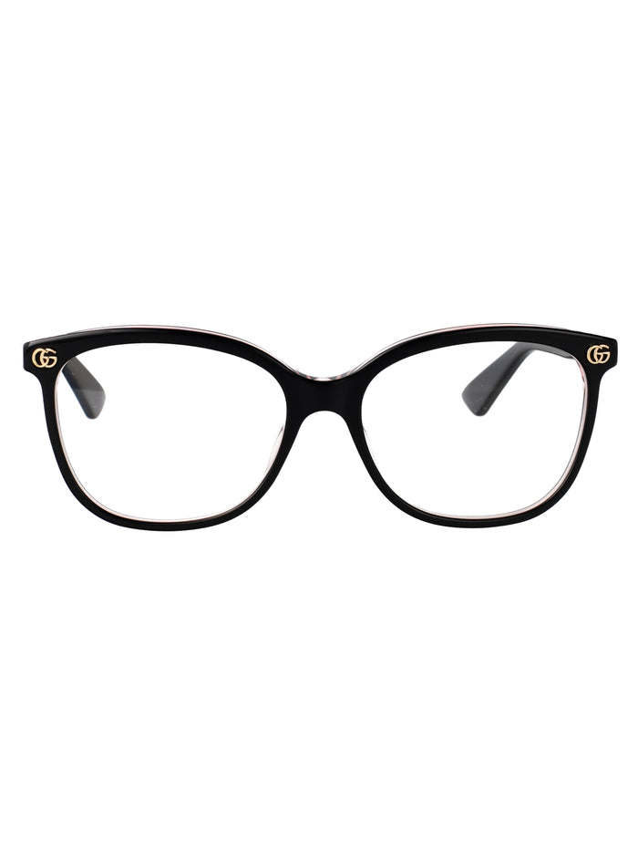 Gucci Black Recycled Acetate Optical Glasses