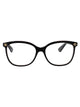 Gucci Black Recycled Acetate Optical Glasses