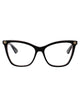 Gucci Black-Black-Transparent Recycled Acetate Glasses