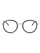 Gucci Eyeglasses  Gg1851o 001 Black Gold Transparen 50/20/145