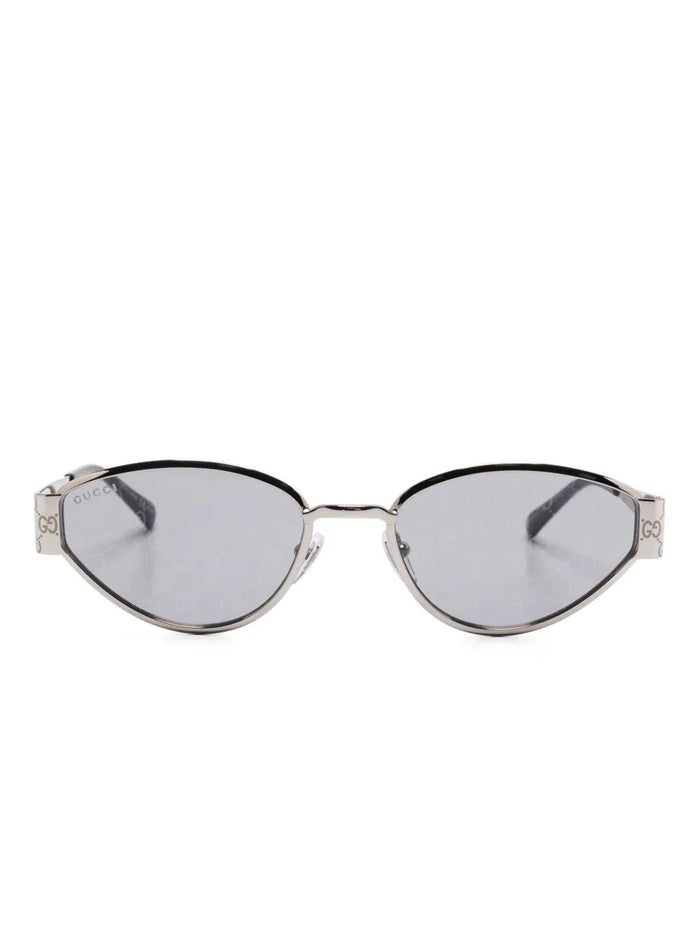 Gucci Sunglasses  Gg1853s 002 Silver Silver Smoke 55/19/145