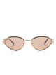Gucci Sunglasses  Gg1853s 003 Gold Gold Brown 55/19/145