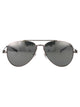 Gucci Ruthenium Metal Sunglasses