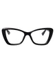 Gucci Black-Black-Transparent Injection Glasses