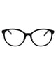 Gucci Black-Black-Transparent Recycled Acetate Glasses