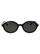 Gucci Black-Black-Grey Acetate Sunglasses