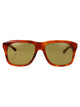 Gucci Havana-Havana-Green Acetate Sunglasses