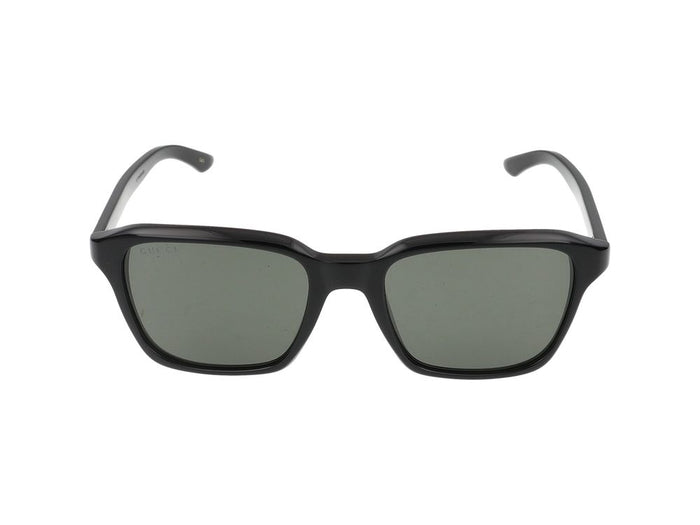 Gucci Black-Black-Grey Acetate Sunglasses