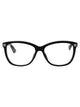 Gucci Black-Black-Transparent Acetate Glasses