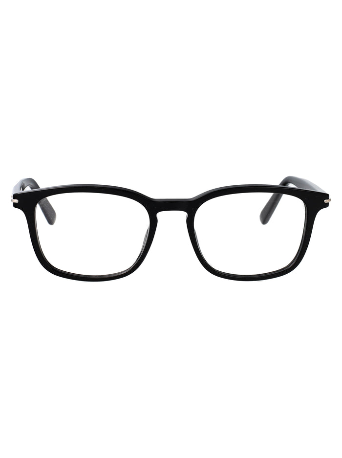 Gucci Black-Black-Transparent Acetate Glasses