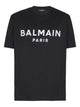 Balmain T-Shirt With Balmain Paris Print