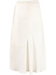 Gold Hawk Velvet Long Skirt