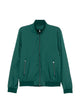 Herno Green Polyamide Bomber Liscio Ecoage