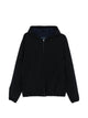 Herno Hooded Zip Blue White Polyester Jacket