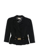 Elisabetta Franchi Belted Double-Breasted Jacket