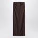 Loulou De Saison Brown Giulia Bustier Dress