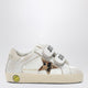 Golden Goose Old School Sneakers In White With Leopard-Print Star