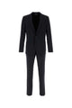 Dolce & Gabbana Midnight Blue Stretch Wool Suit