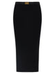 Elisabetta Franchi Ribbed Knit Skirt