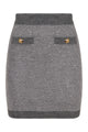 Elisabetta Franchi Gonna In Maglia Con Paillettes Traducendo Dall'italiano All'inglese Diventa: "Sweater With Sequins".