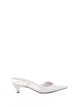 Roberto Festa Beige Brushed Leather Slingback Pumps