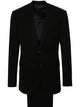 Giorgio Armani Black Wool Suit