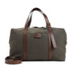 Giorgio Armani Bungee Cord Brown Cotton Holdall Bag