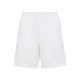 Giorgio Armani Ivory White Bermuda Shorts