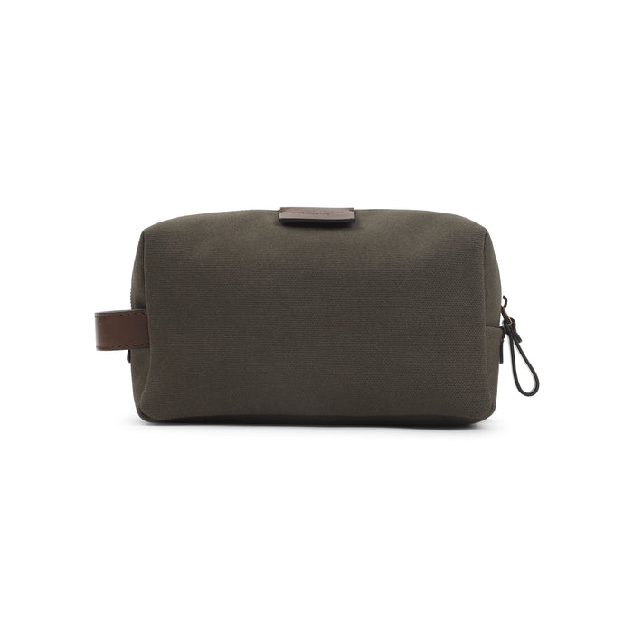 Giorgio Armani Bungee Cord Brown Cotton Flat Case