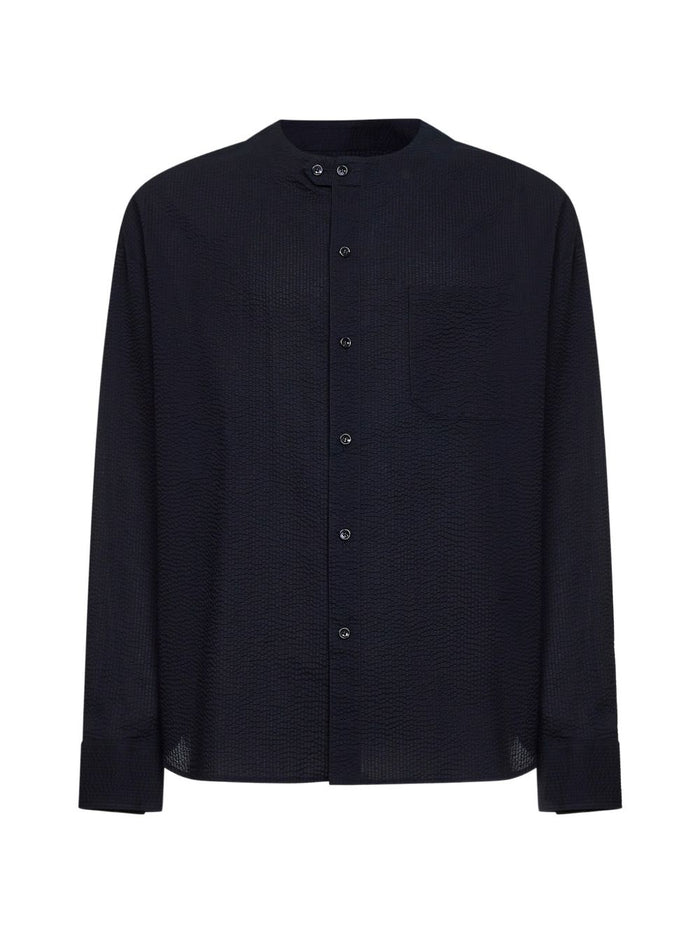 Giorgio Armani Black Cotton Shirt