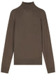 Giorgio Armani Slim-Fit Sweater In Plain Knit Virgin Wool