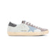 Golden Goose "Super Star" Nabuk Upper Suede Toe And Tongue Leather Star Suede Heel