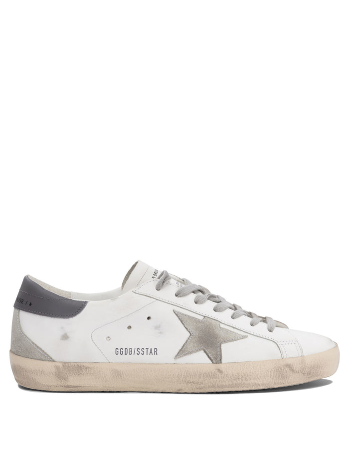 Golden Goose Super-Star Distressed Sneakers