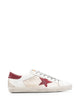Golden Goose "Superstar" Net And Leather Upper Leather Toe Tongue And Heel Suede Star And Spur
