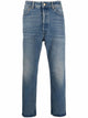 Golden Goose "Golden M`S Happy" Medium Stone Washed Denim