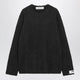 Golden Goose Grey Bouclé Wool Sweater