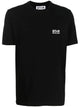 Golden Goose T-Shirt With Contrasting White Logo And Star