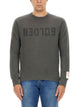 Golden Goose Dark Grey Cotton Sweatshirt
